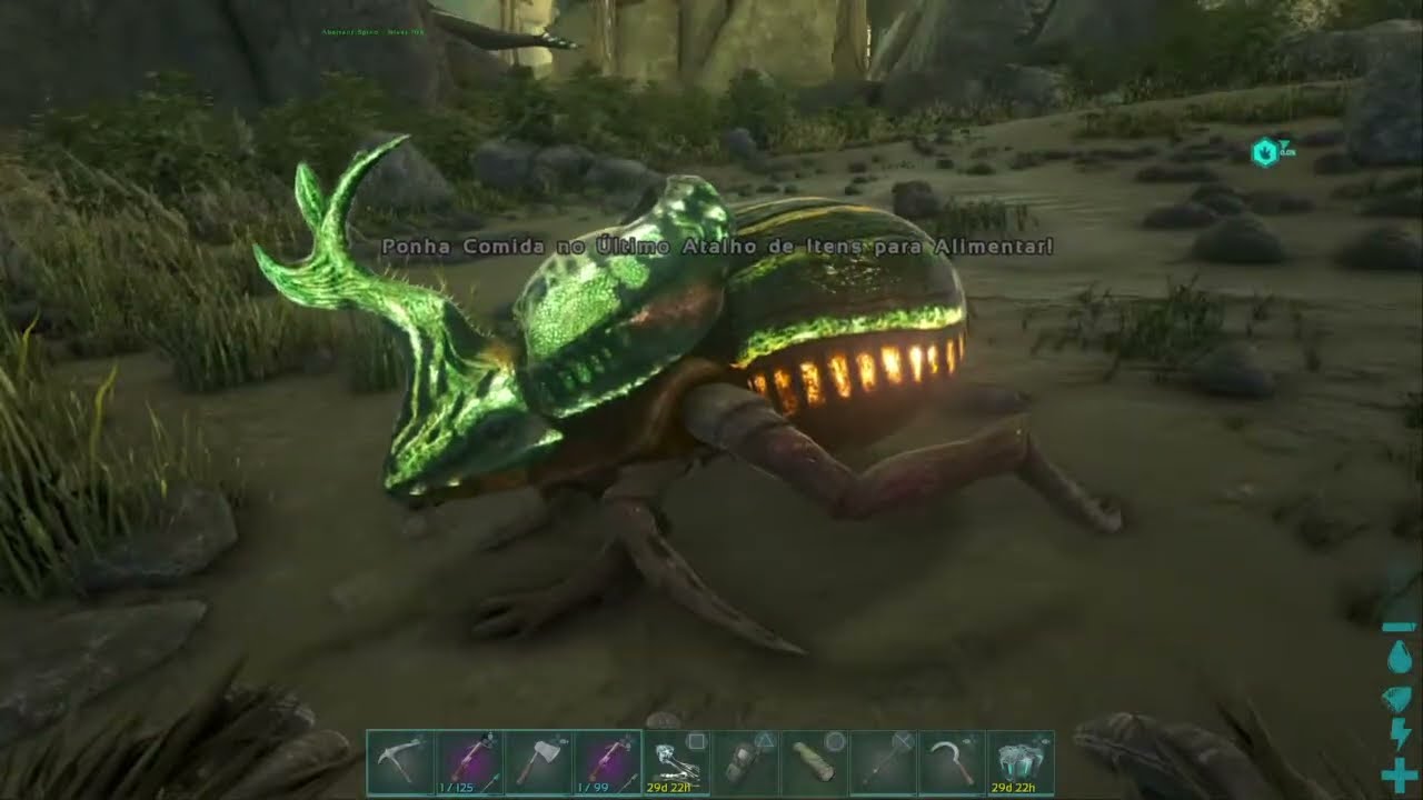 Ark survival evolved Aberration o início part3 bioma azul
