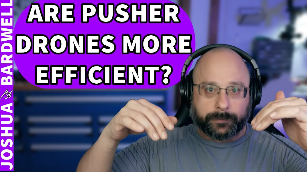 Do Pusher Drones Get Better Flight Time? What's The Difference? - FPV Questions