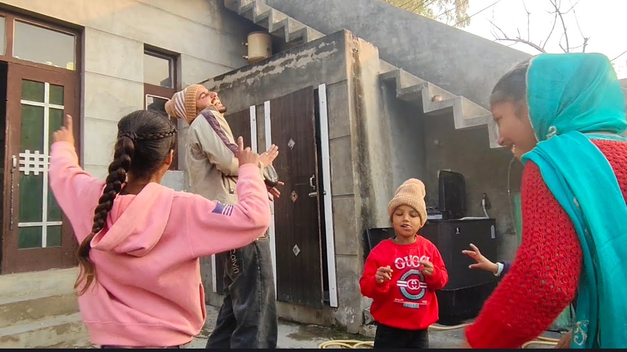 Sadi Pehli Lohri Mangan di Video! | Non-Stop Fun 🍭 #trending #viral #vlog 