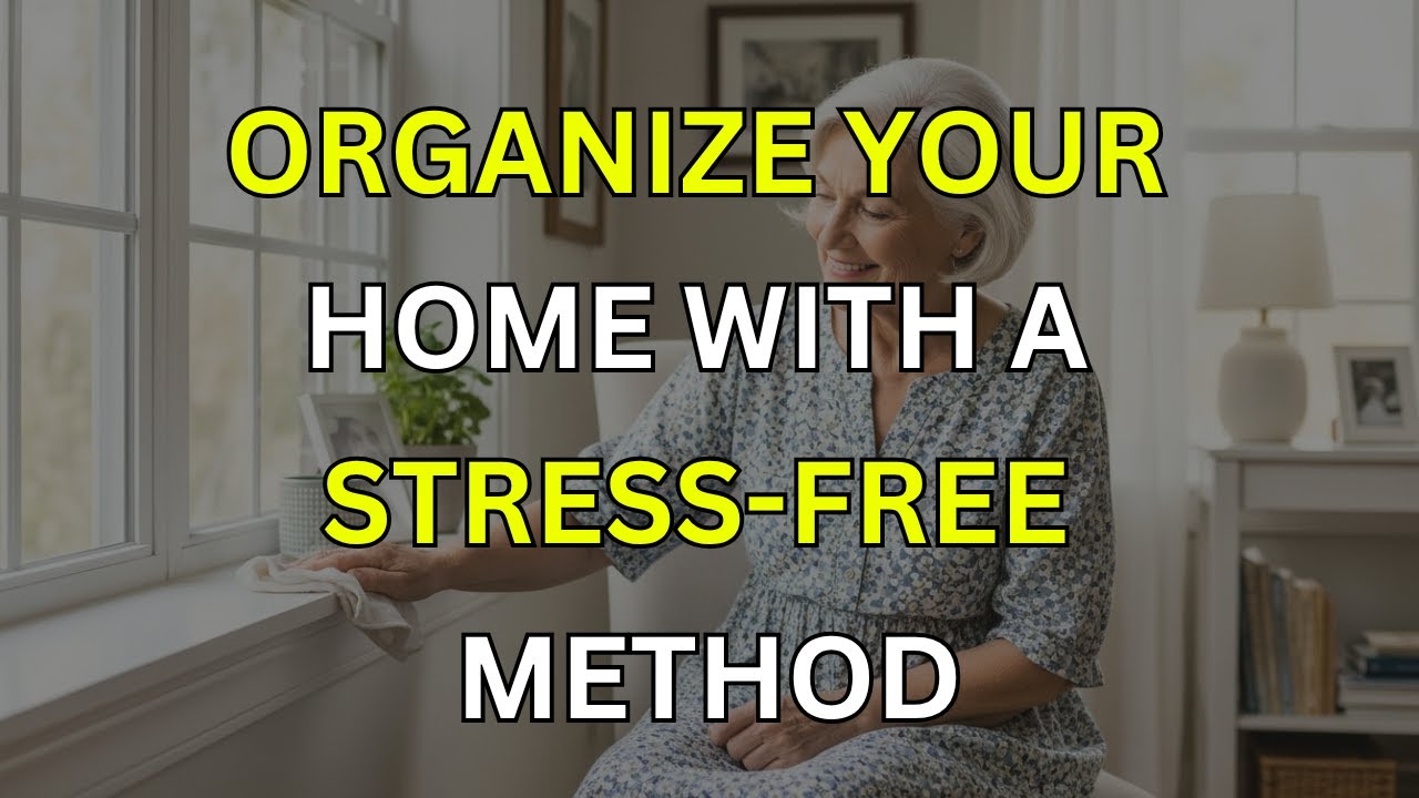 Organize Your Home Stress Free with This Once a Week Method!
