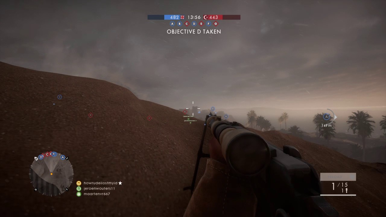 Battlefield&trade; 1 400m + Sniper Kill