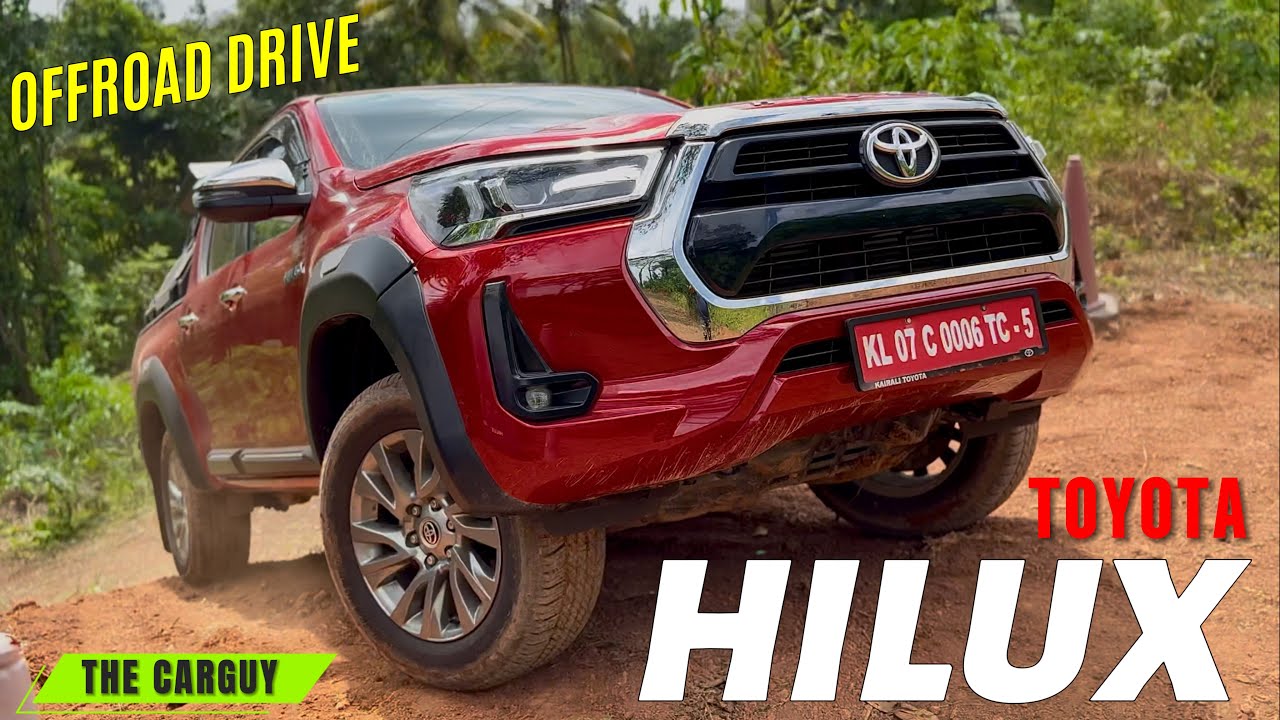 Toyota Hilux Off-road Drive POV | 2025 Model 2.8L Diesel | 4K | Kerala | The Carguy | ASMR | 