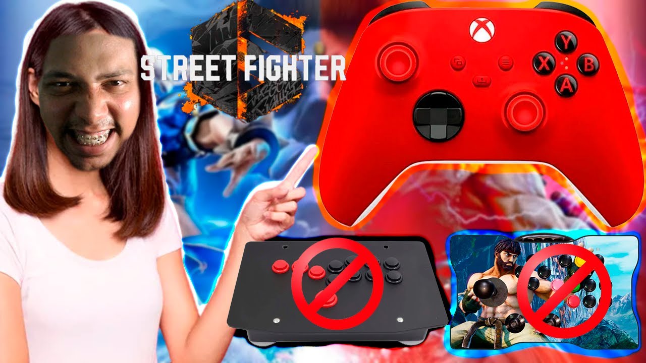 Você NÃO PRECISA de um CONTROLE ARCADE! Jogando STREET FIGHTER 6 no CONTROLE DO XBOX SERIES dica BOA