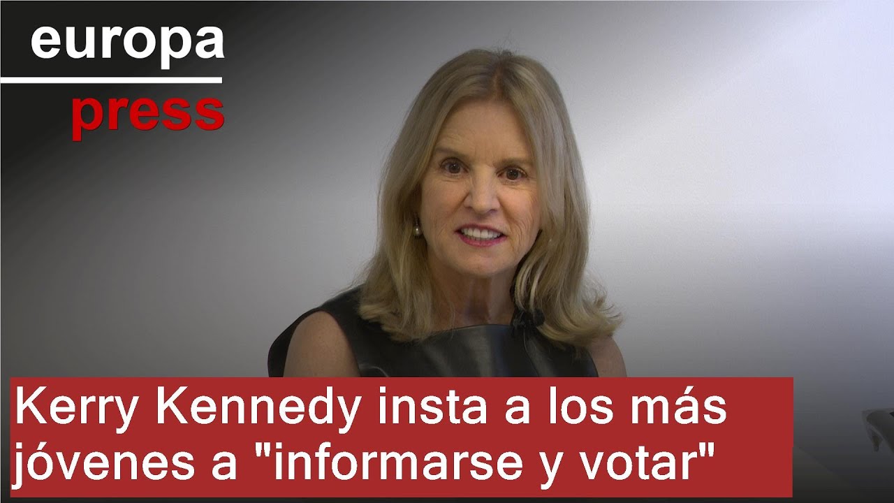 Kerry Kennedy, honoris causa por la UIE, insta a los m&aacute;s j&oacute;venes a 