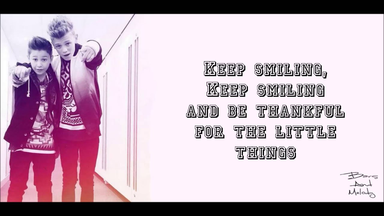 Bars And Melody - Keep Smiling (Lyrics)