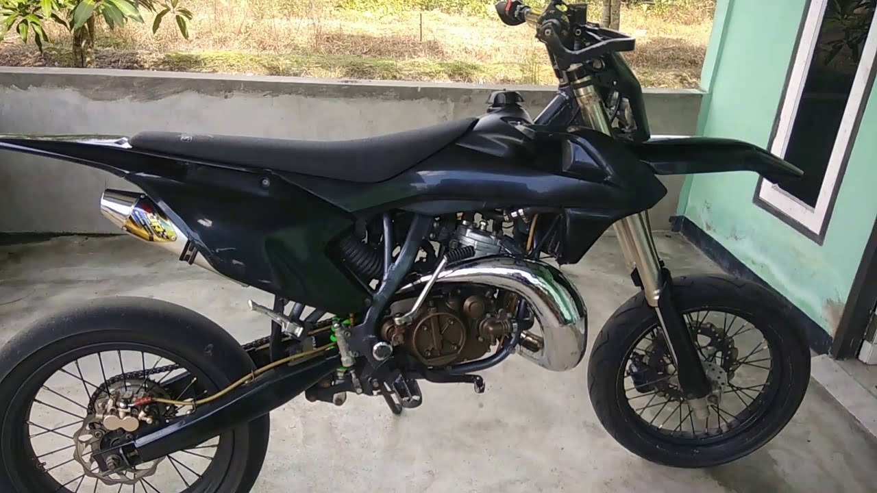Review ninja supermoto | ninja modif supermoto body ktm 250 2017