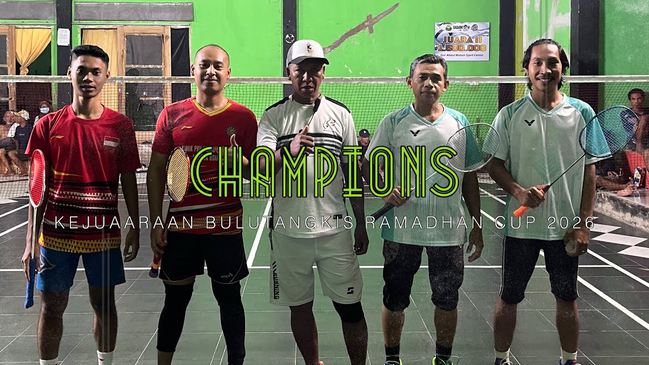 FINAL RAMADHAN CUP 2026 #badminton #badmintolovers #badmintonlovers #bulutangkis 