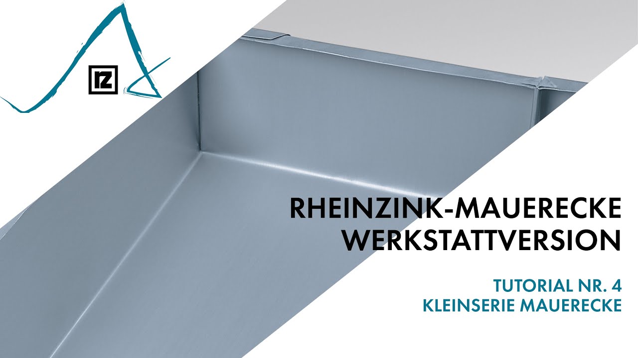 Tutorial: Mauerecke gefalzt - Werkstattversion (💪💪)