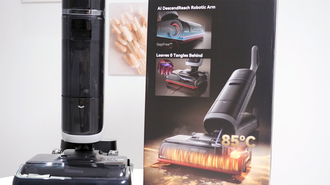DREAME H15 PRO HEAT - ЧИСТИТ ПОЛ ГОРЯЧЕЙ ВОДОЙ и имеет роботизированную шторку