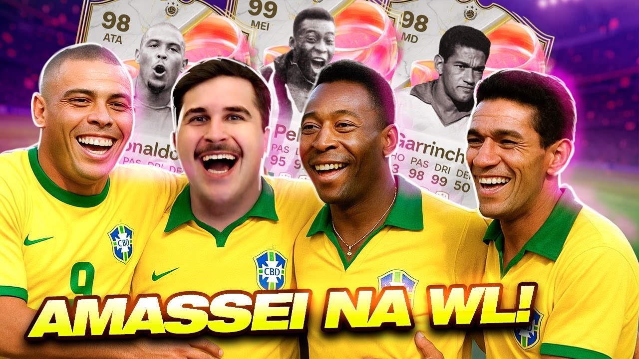 O PEL&Eacute; 99 CHEGOU HUMILHANDO OS ADVERS&Aacute;RIOS CARENTES NA WL COM O ATAQUE BR DO BANQUETA!