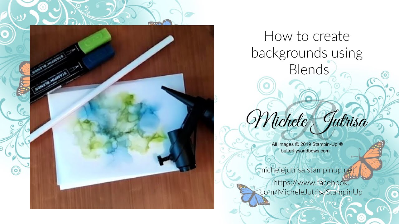 How to make backgrounds using Blends