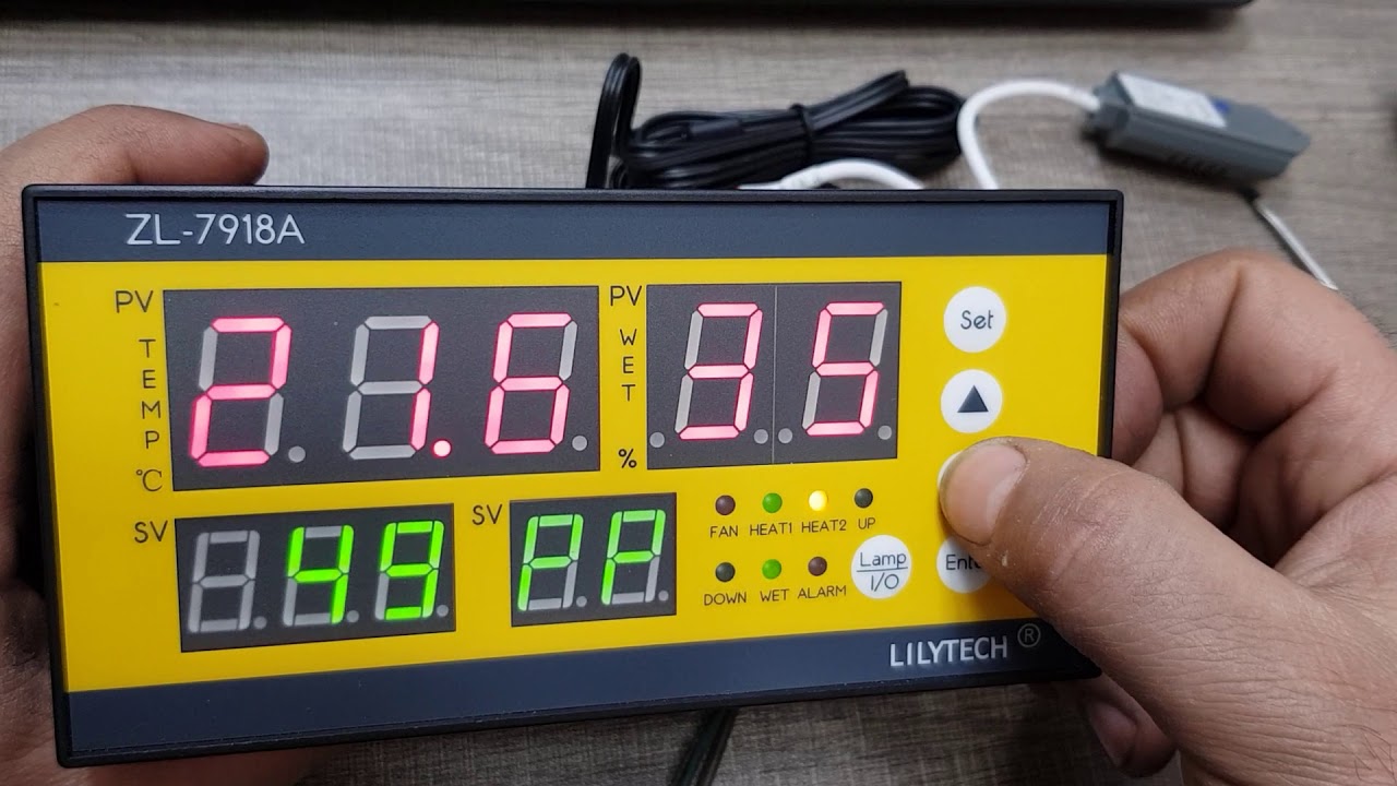 طريقة ربط و تنظيم متحكم ZL-7816A
