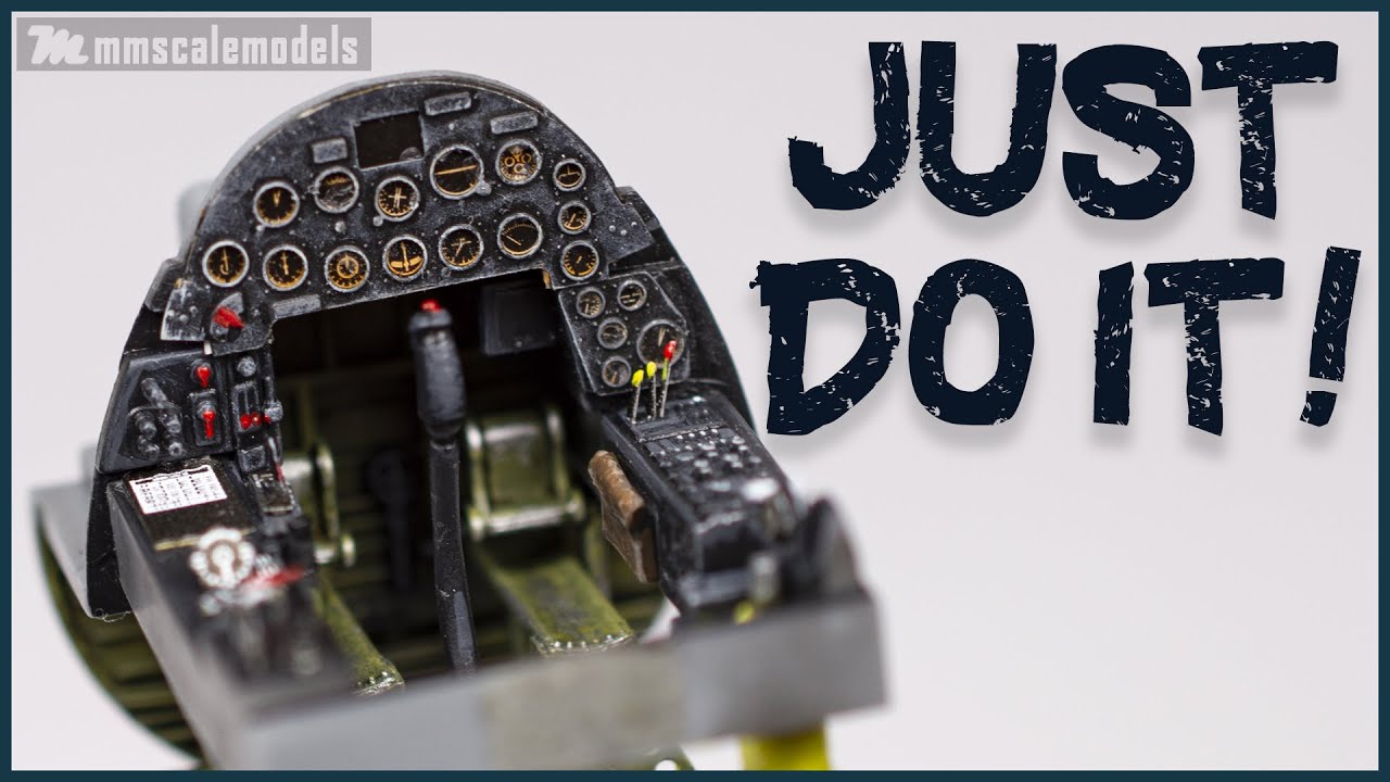 Simple technique for your model's dashboard - how to create awesome scale model instrument panels