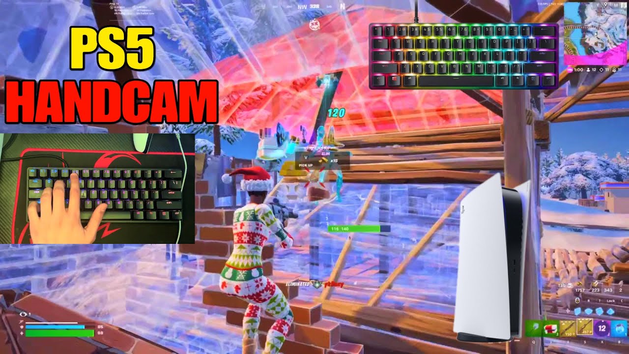 19 KILLS SOLO UNREAL + PS5 Keyboard and Mouse Handcam (4K 120FPS)