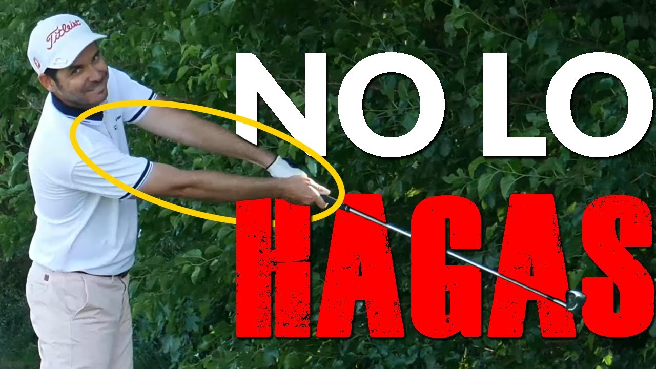 ⚠️ ¿BRAZOS RECTOS EN GOLF? ESTÁS ACABADO si lo haces☠️