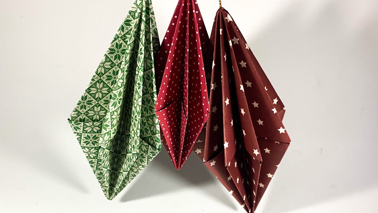Origami Christmas Ornament