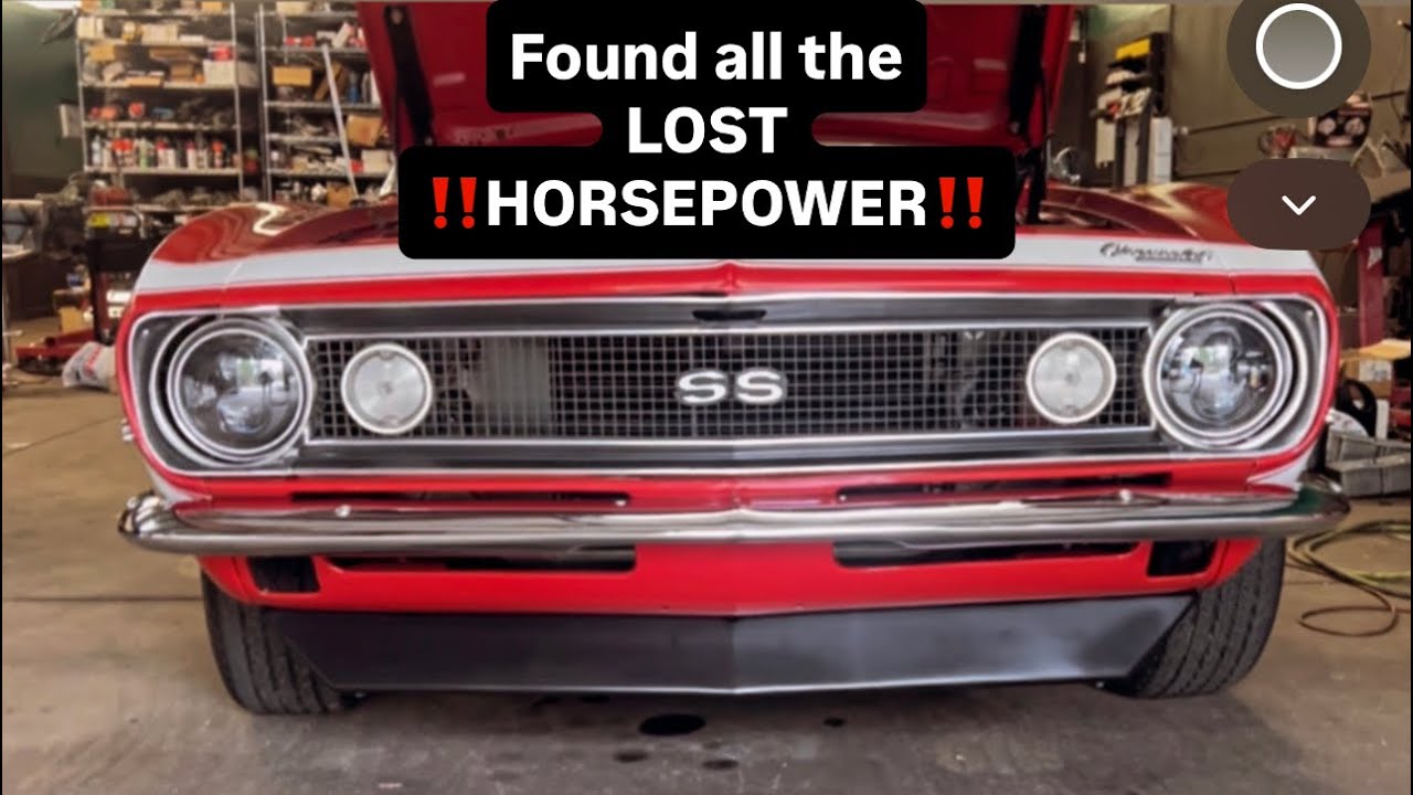 Camaro въехал, едва набрав всего 12 лошадиных сил!!