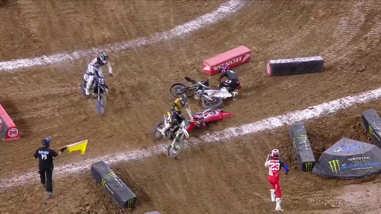 Supercross Round #1 450SX Highlights | Houston, TX, NRG Stadium | Jan 16, 2021 #supercross