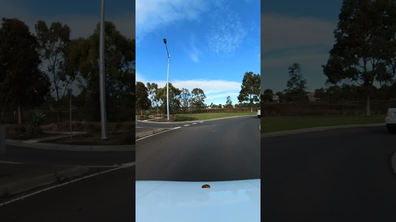 Drive from the home to Featherbrook shops and school 2 Shirley Court Point Cook￼