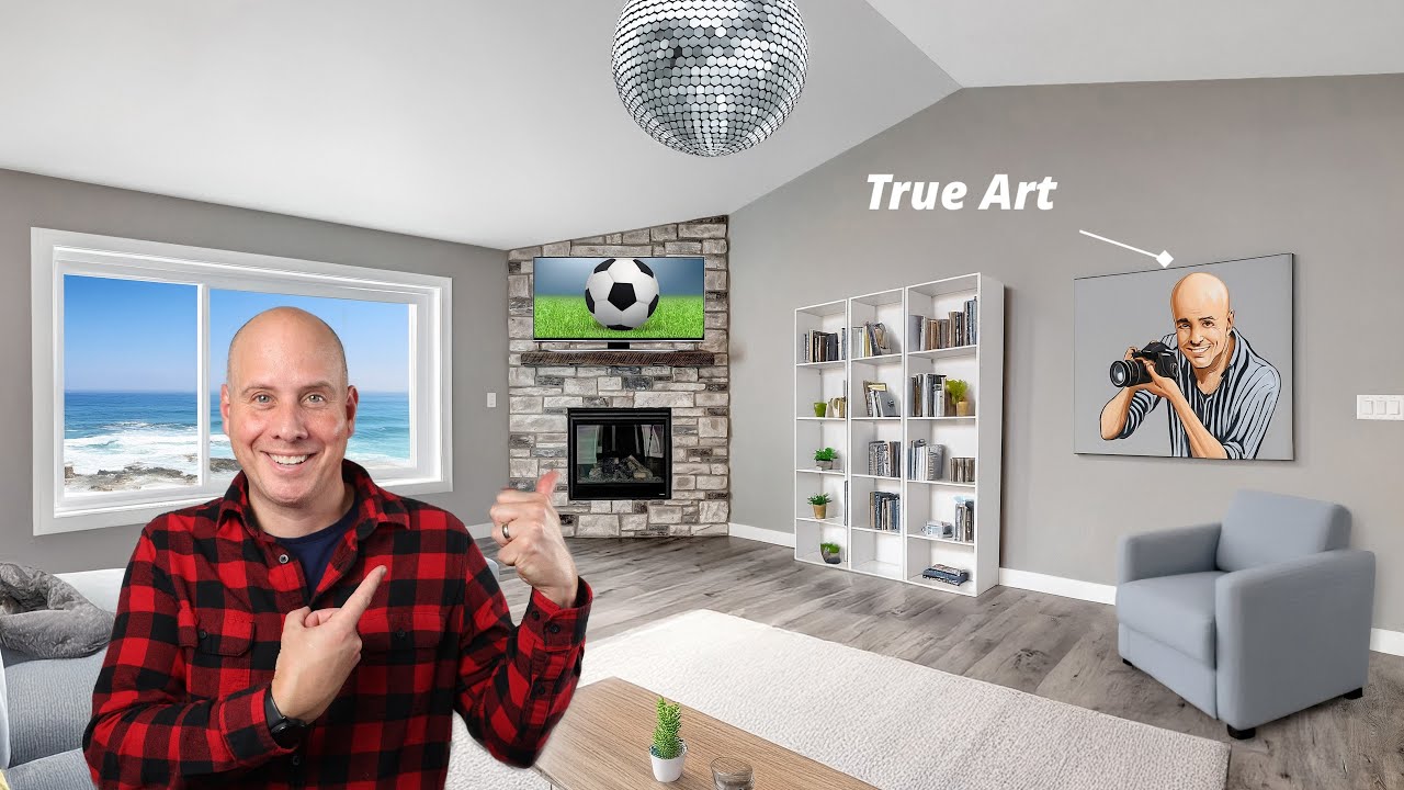 Real Estate Hack: FREE Virtual Home Staging in Photoshop!