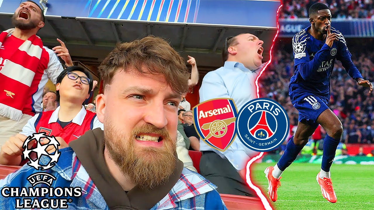 Arsenal vs. PSG - UCL Stadionvlog 😱 | Dembélé IST NICHT ZU STOPPEN 🌪️ | ViscaBarca