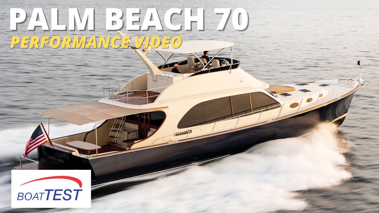 Palm Beach 70 (2020-) Features Video - By BoatTEST.com