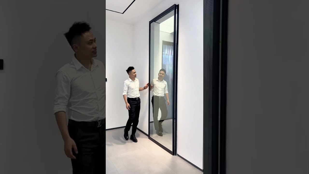 Door without track#sildingwindows #doorsandwindows #aluminumwindowfactory #slidingdoor