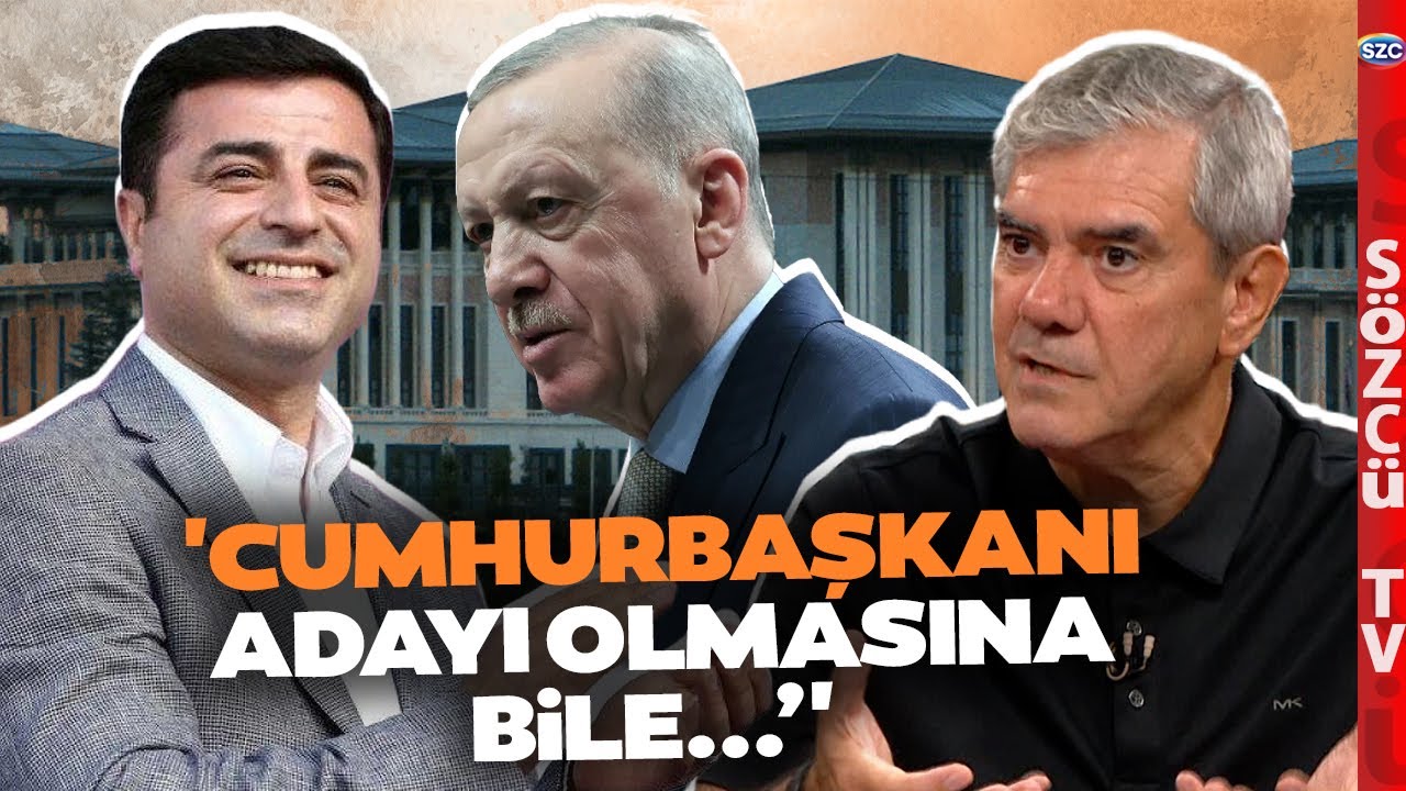'Cumhurbaşkanı Adayı Olmasına Bile İzin Verebilir' Yılmaz Özdil'den Olay Erdoğan Demirtaş Çıkışı