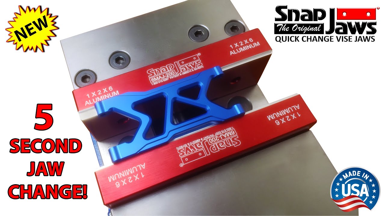 Snap Jaws Quick Change Vise Jaws New Products 2023