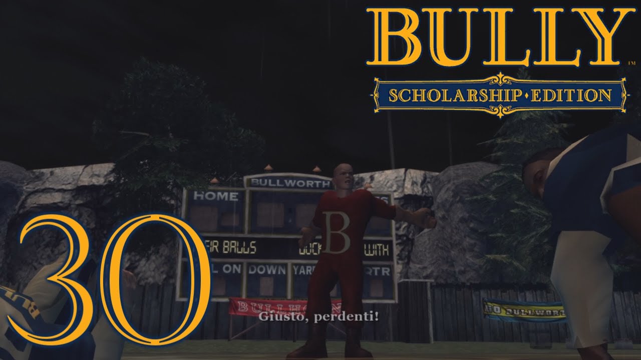 Bully: Scholarship Edition (ITA)-30- La grande partita, BOSS Ted