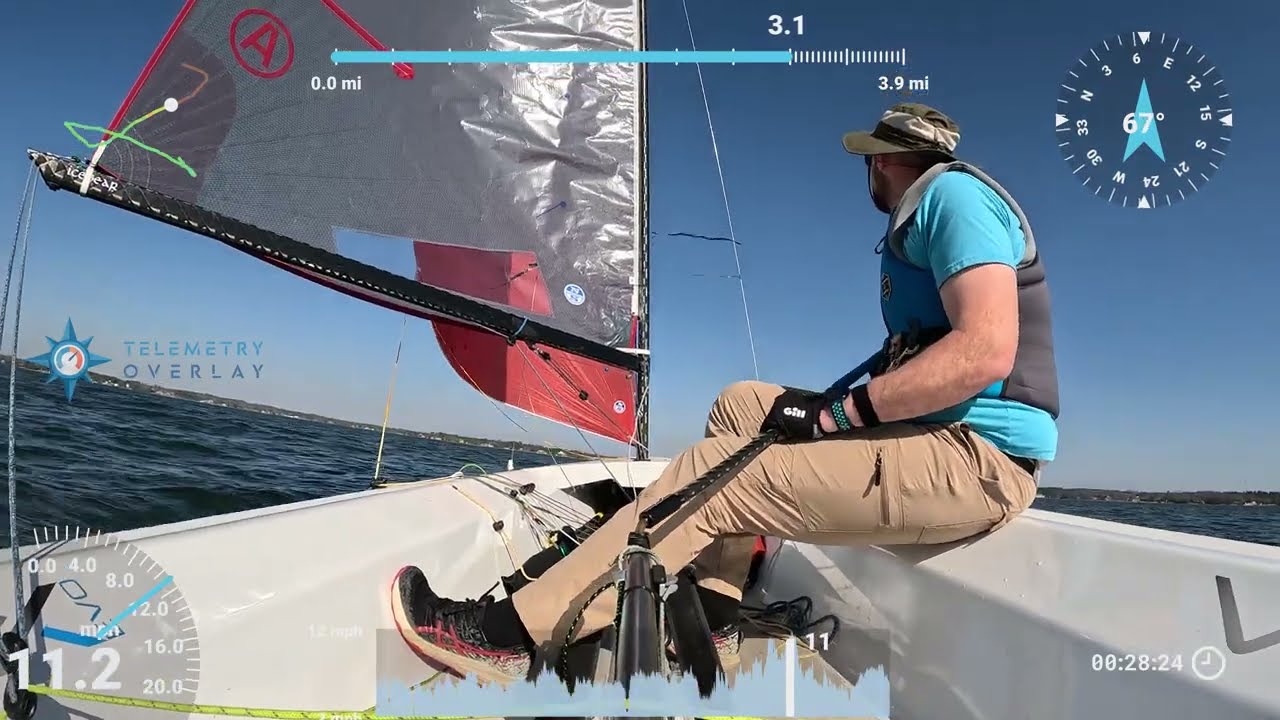 VX Evo downwind sailing with gennaker