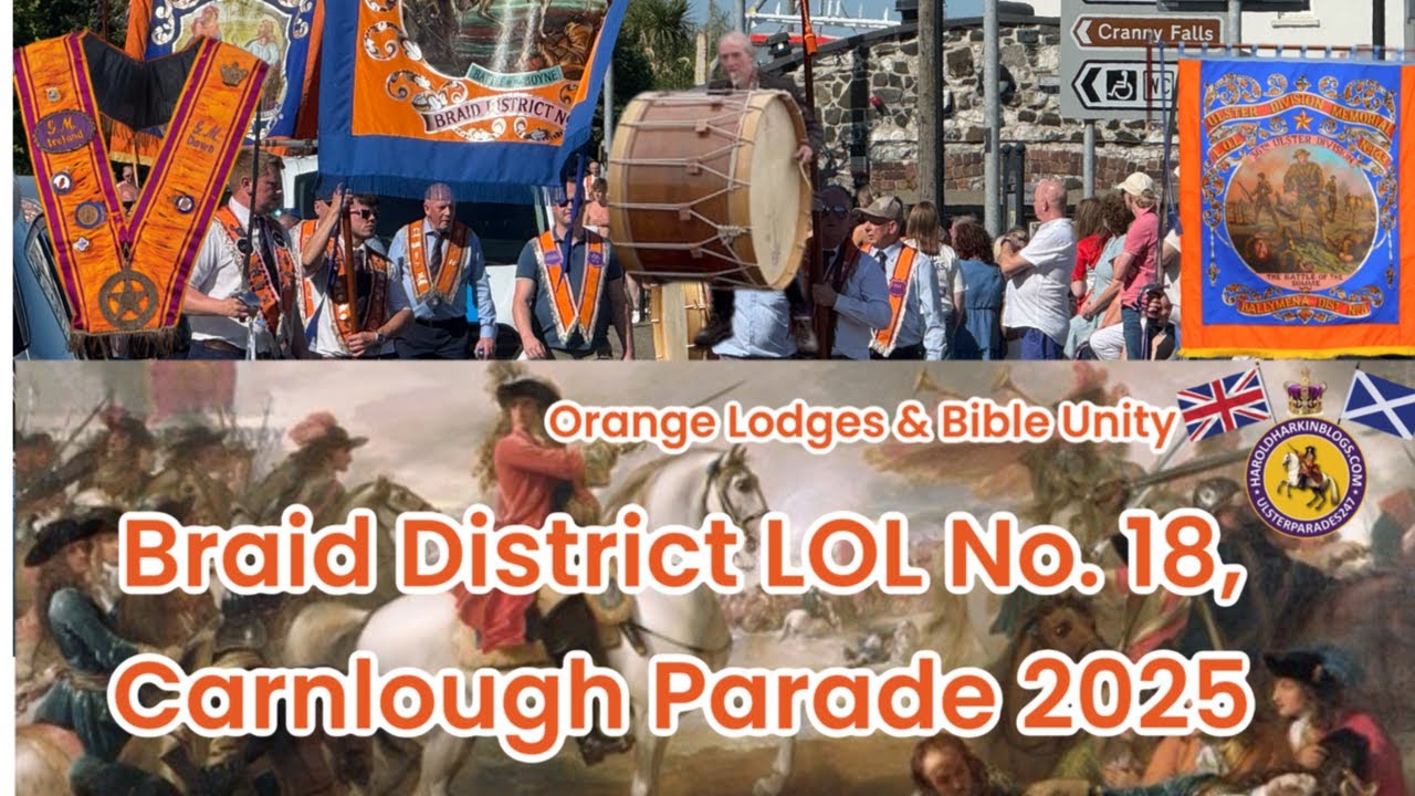 Braid District LOL No. 18, Carnlough Parade 2025