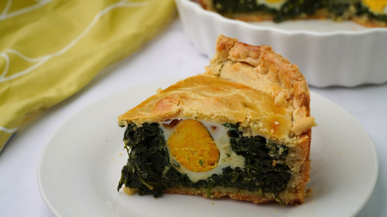 PASTEL DE ESPINACA Ó ACELGA | FÁCIL Y DELICIOSO