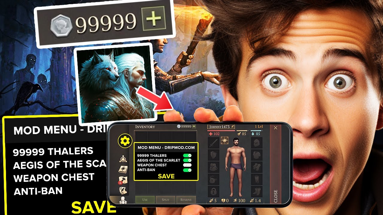 Grim Soul Hack (MOD Menu) - How to Get Unlimited Thalers in Grim Soul 2024 iOS/Android