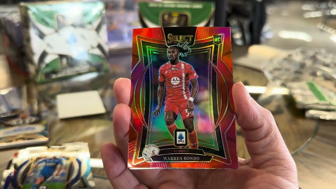 2024-25 select Serie a hobby box 4 at Bomber sports cards in Ohio