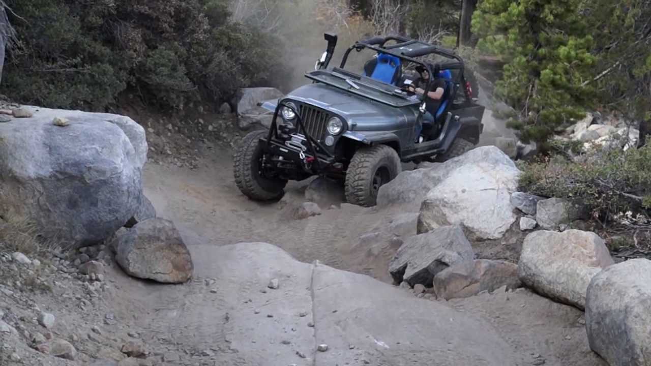 My CJ7 on Big Sluice on the Rubicon Oct 6 2012