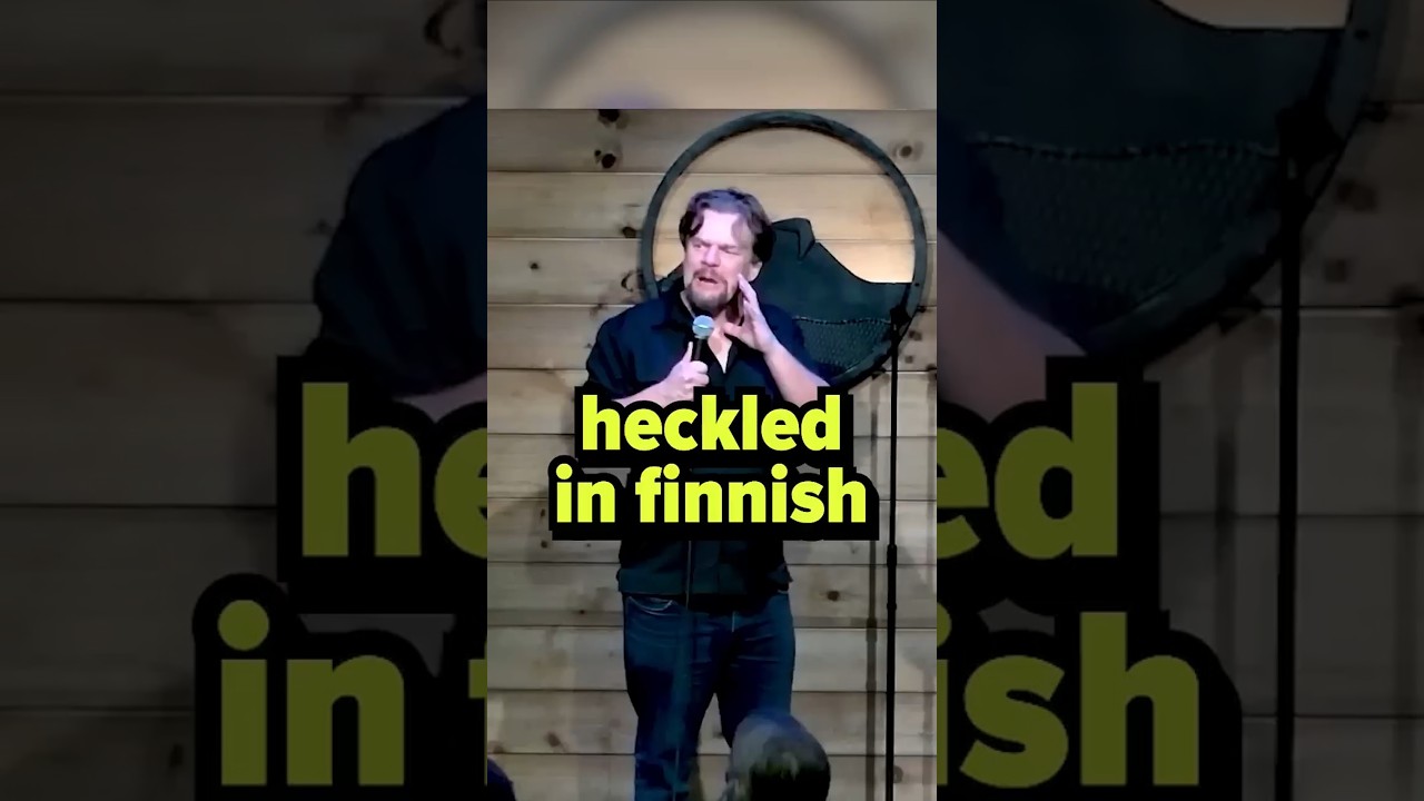 ISMO | He didn't let me Finnish  #comedy #standup #standupcomedy