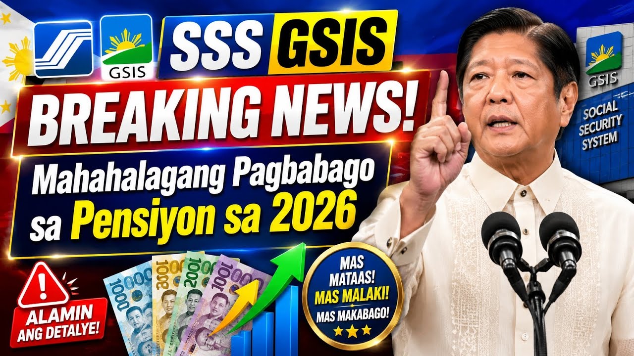 SSS GSIS BREAKING NEWS! Important Pension Changes in 2026