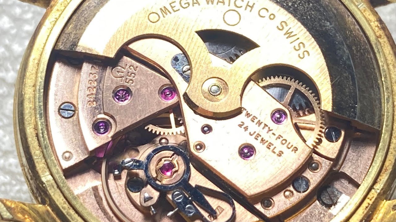 omega seamaster restoration and service caliber 552