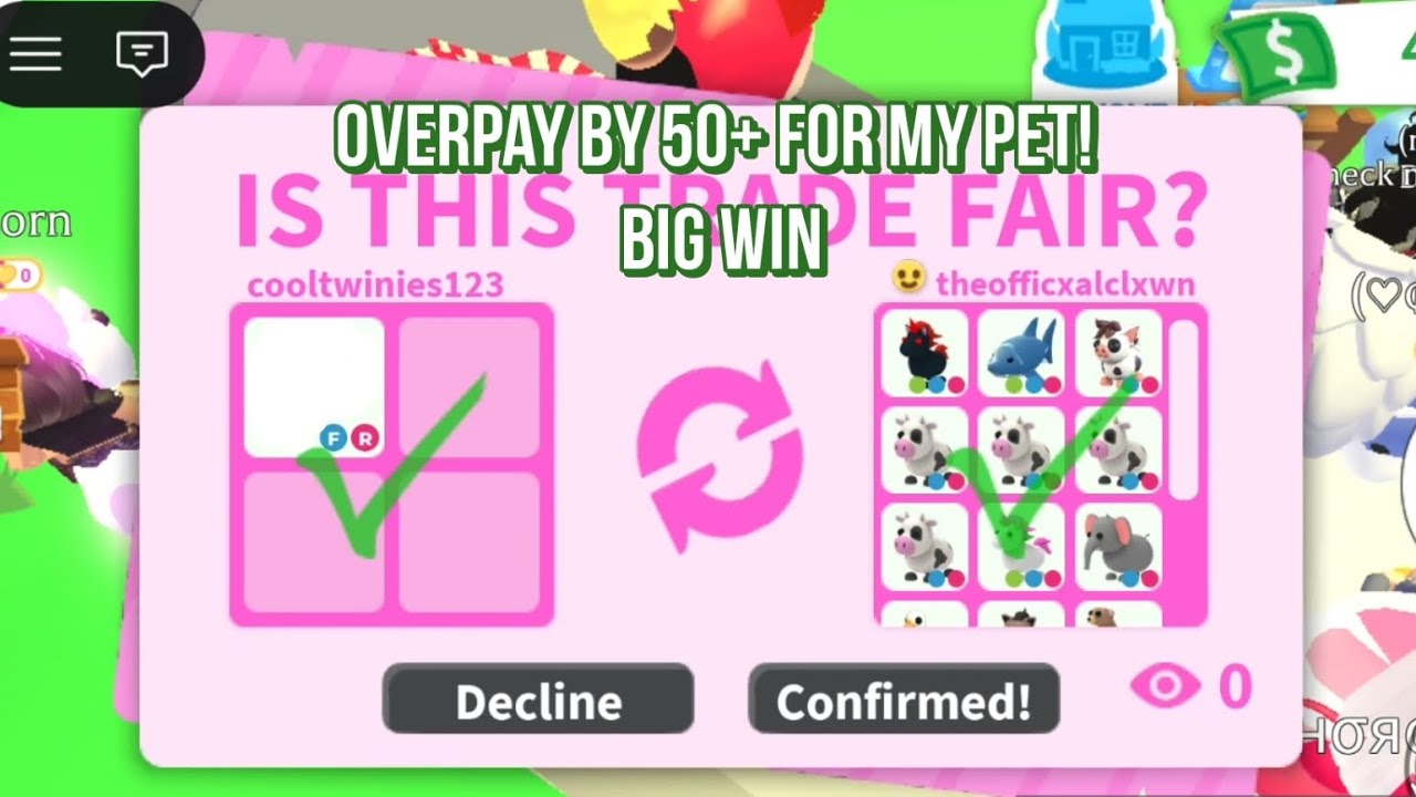 They *OVERPAID* for my pet in Adopt Me Roblox Feb 2026 *MUST WATCH* #roblox #adoptme #viral 