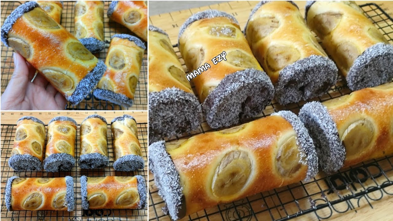 BEST SELLER AKHIR TAHUN,PENJELASAN LENGKAP ROTI EMPUK FORMULA AKU/ CREAMY BANANA ROLL BREAD