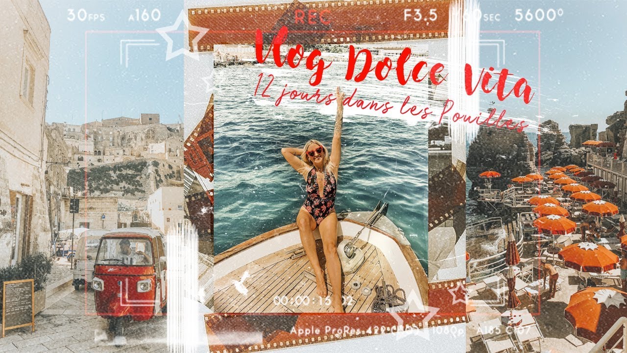 TRAVEL VLOG DOLCE VITA - 12 jours dans les Pouilles (Sud de l'Italie)