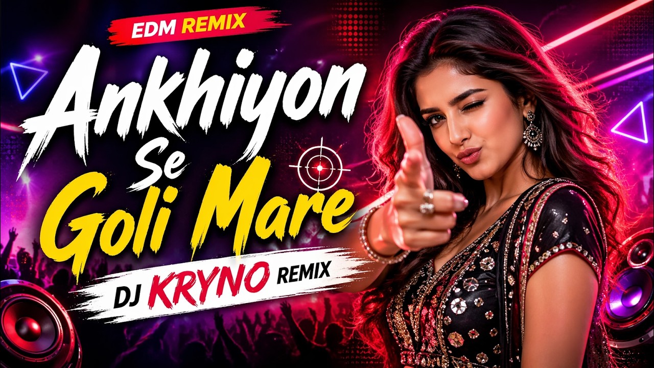🔥 **Ankhiyon Se Goli Mare Remix - DJ Remix 2026 | Party Dance Mix | DJ Kryno Remix** 🔥