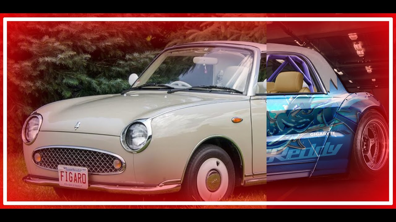 Nissan Figaro Virtual Tuning Photoshop