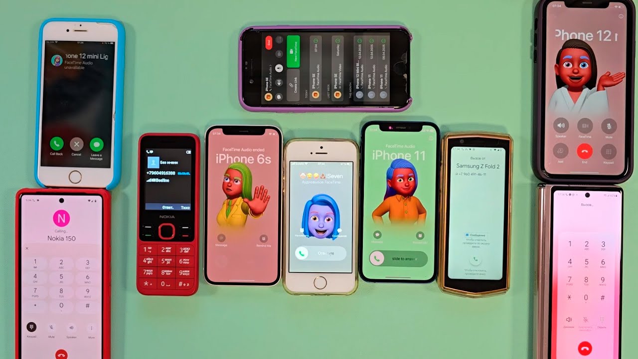5+5 Small Incoming Call Nokia 150 Google Pixel 7 Iphone Se Iphone 12 Mini Samsung Z Fold 2 Iphone 11