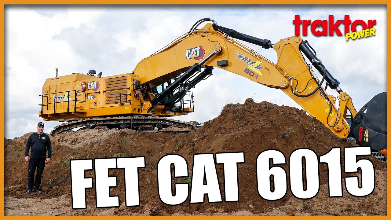 STOR GRÄVMASKIN - Vi kollar in Cat 6015