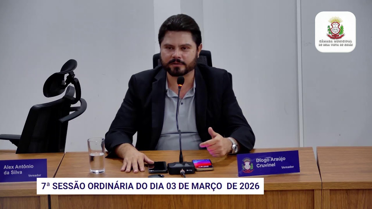7ª SESSÃO ORDINÁRIA DO DIA 03 DE MARÇO  DE 2026