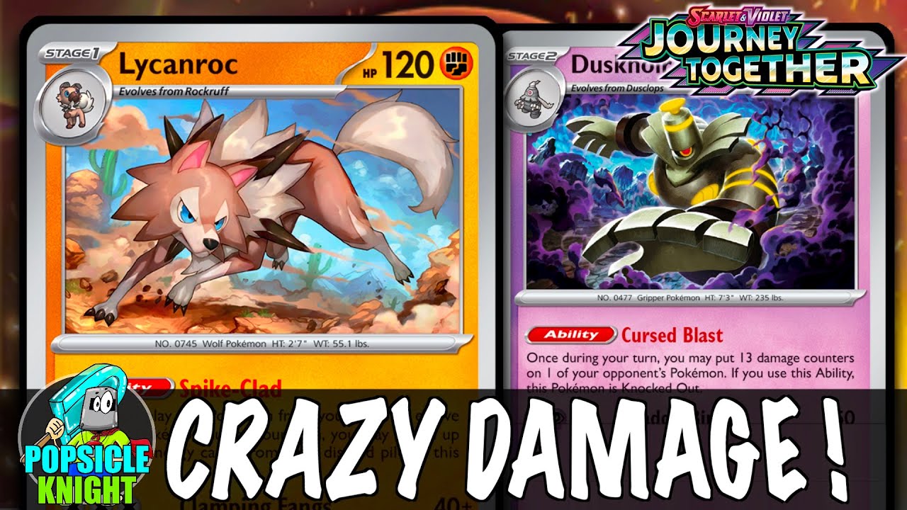 LYCANROC : Deal Thousands of Damage !?  PTCGL Gameplay (JOURNEY TOGETHER)