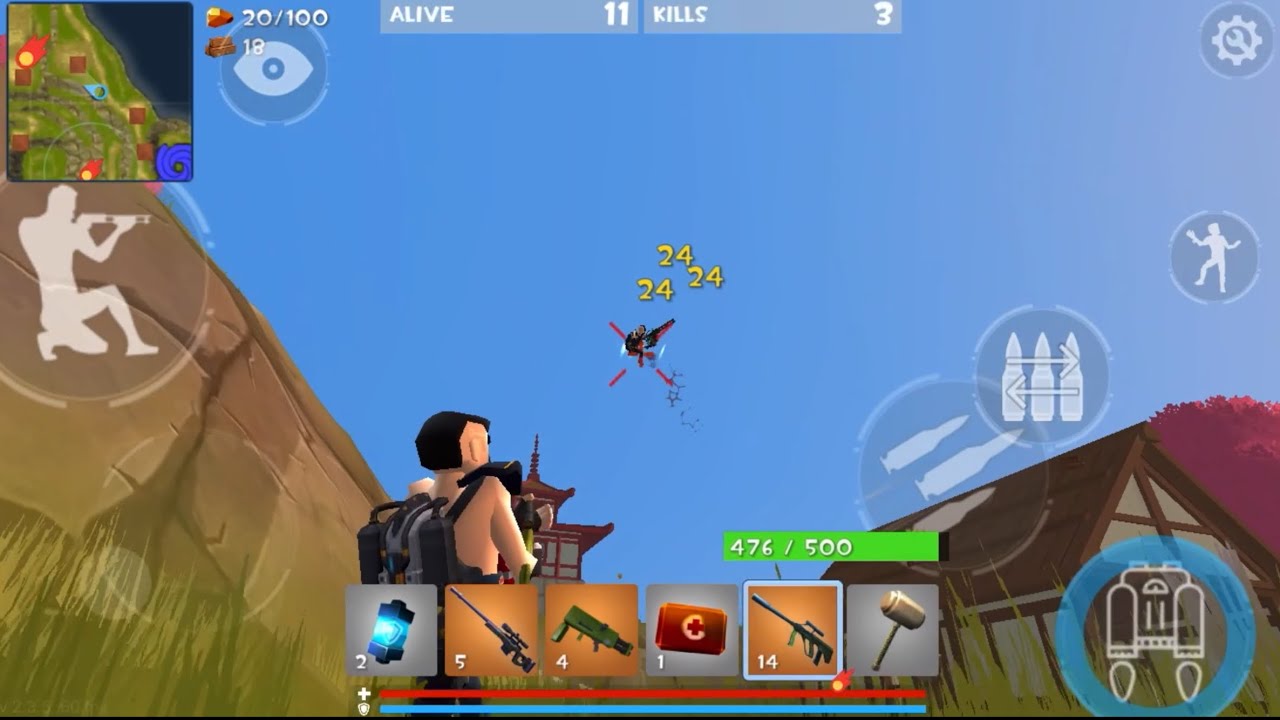 Rocket Royale JEFF THE TERMINATOR 9 KILLS - Gameplay #2