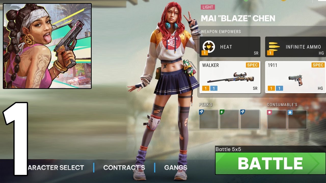 Guns & Gangs - Gameplay Walkthrough Part 1 (android,ios)